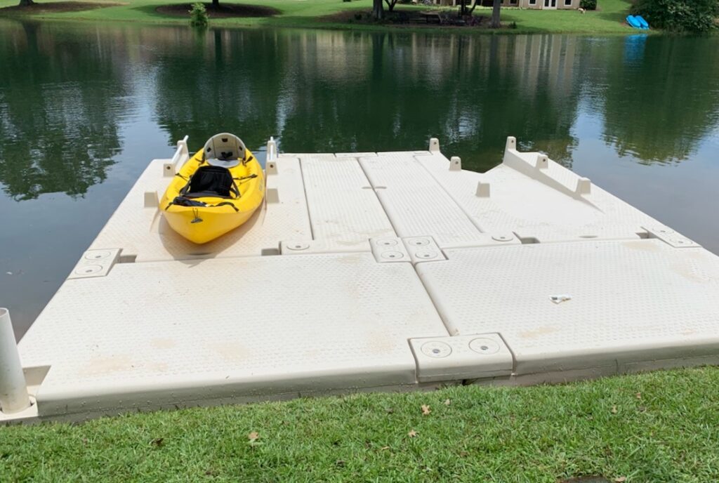 Double Kayak Dock w Extension