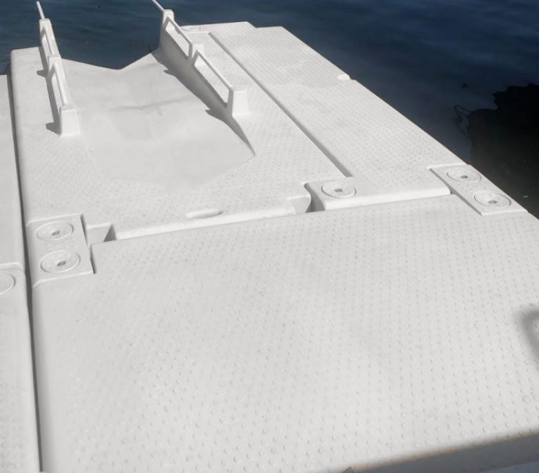 Kayak Dock with Wing and Front Extension