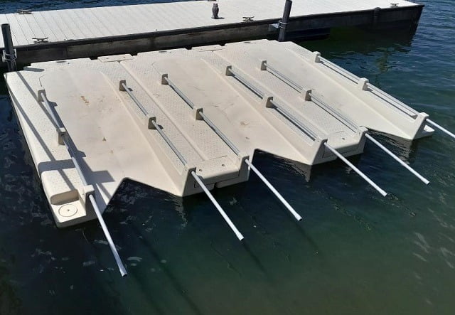 kayak docks linked