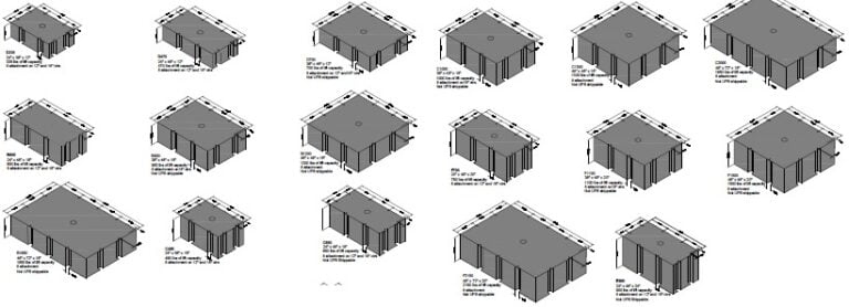Dock Float Drawings