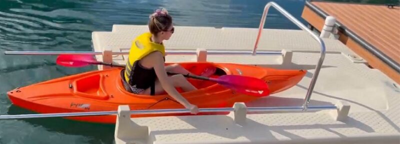 Kayak Overhead Bar with Hardware kit w Hand Rails - Image 4